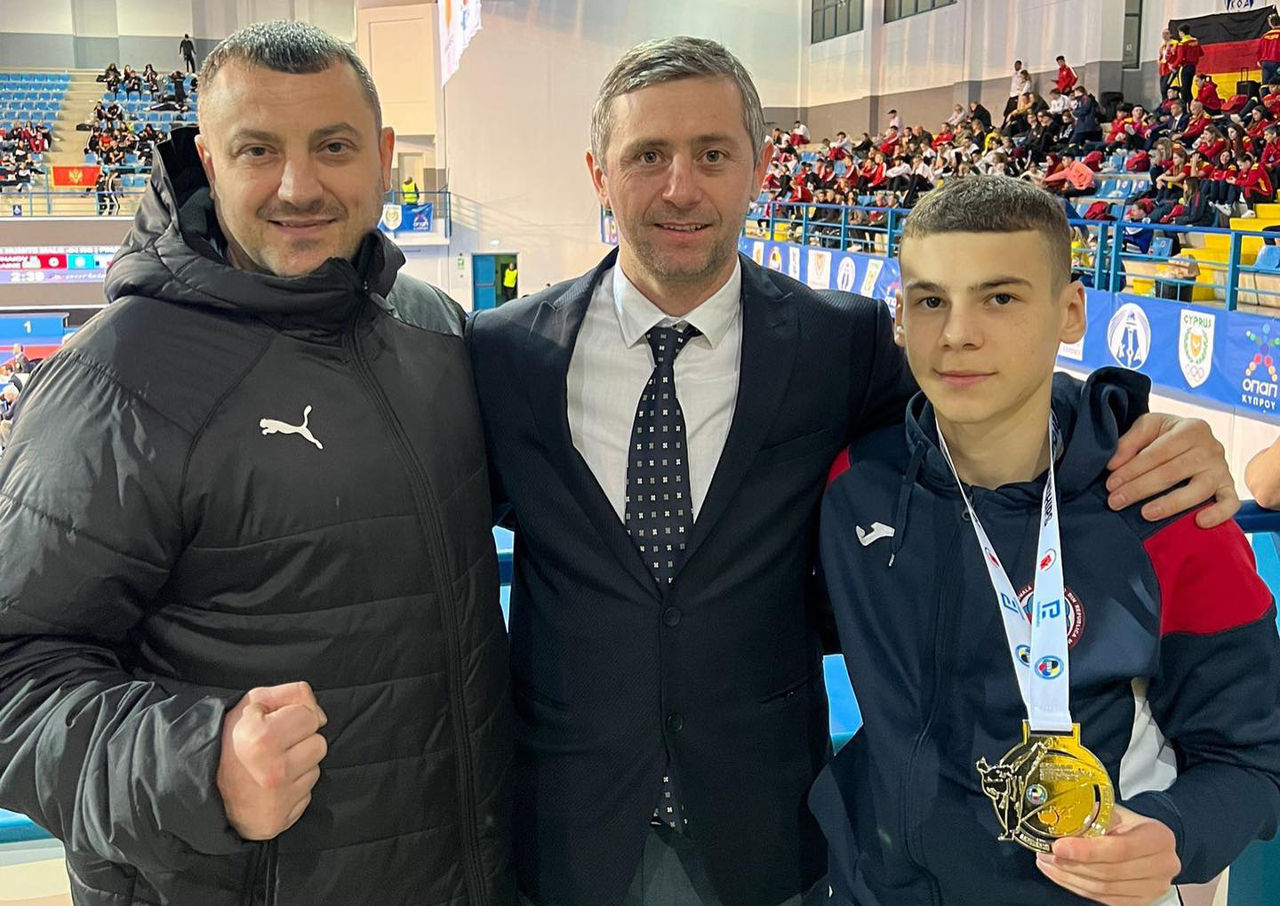 Каратист из Молдовы стал серебряным призёром на чемпионате Европы.