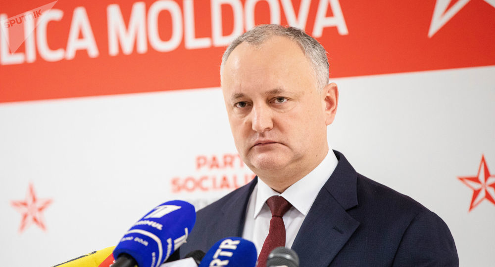 Председатель Партии социалистов Молдовы Игорь Додон.