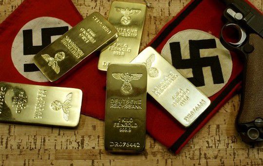 Силы союзников в конце войны обнаружили часть этого золота