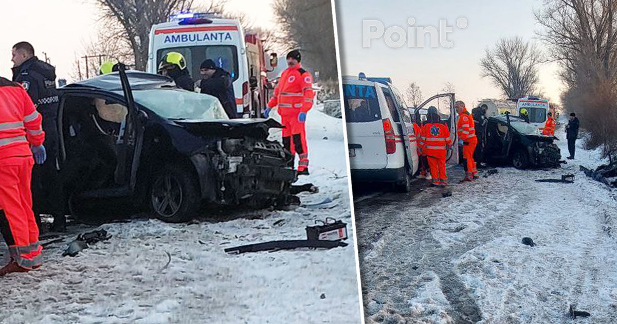 Accident grav pe traseul Hâncești–Cimișlia: Două persoane au decedat.