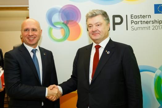 Filip a avut o întrevedere cu Poroșenko. Subiecte discutate. Foto: gov.md