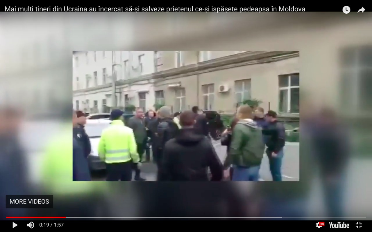 Cinci ucrainenei au fost reținuți la intrarea în penitenciarul nr. 13. 