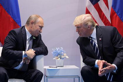 Трамп во время встречи с российским коллегой Владимиром Путиным вел себя очень жестко.