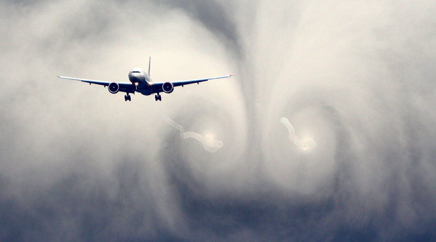 Ce se întâmplă cu un avion care nimerește în zona de turbulențe Foto simbol: rt.com