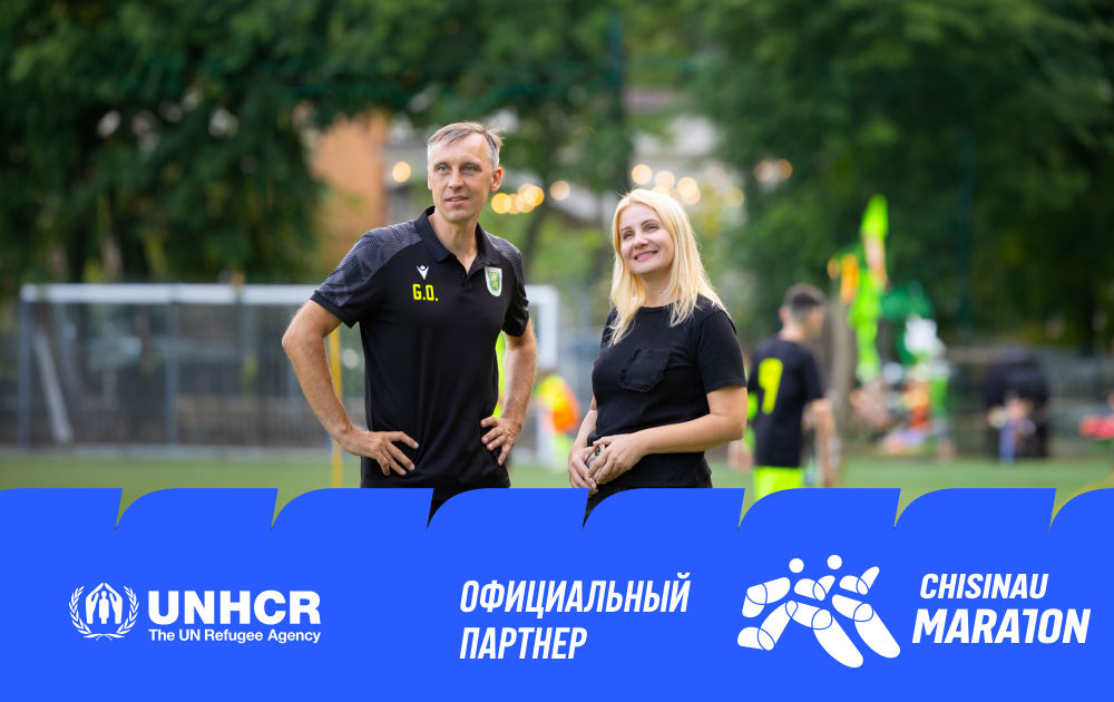 UNHCR - Официальный партнер Chisinau Marathon 2024.