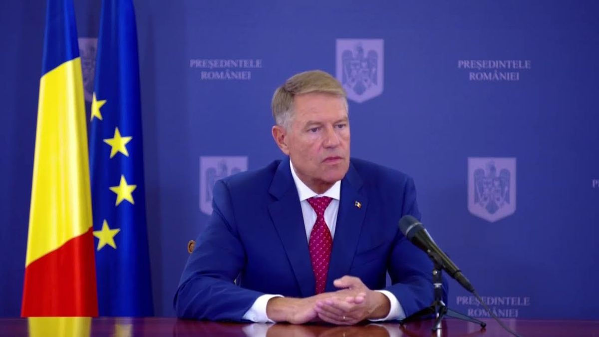 Президент Румынии Клаус Йоханнис.