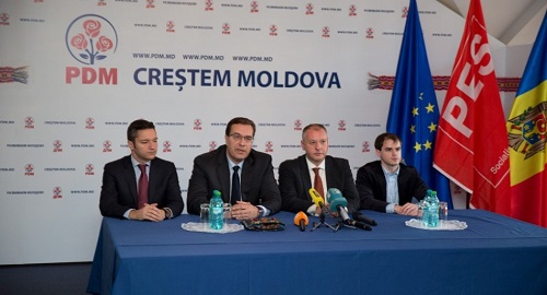 Socialiștii europeni, prin reprezentanții lor la cel mai înalt nivel, sunt alături de PDM.
