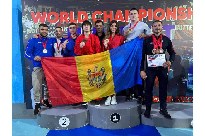 Спортсмены Молдовы привезли 11 призов с чемпионата мира по универсальному бою.