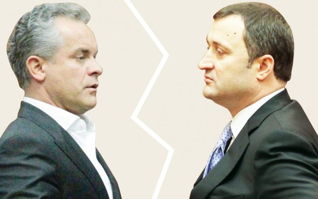 А главным событием года называется борьба двух олигархов: Владимира Плахотнюка и Владимира Филата. Фото: adevarul.ro