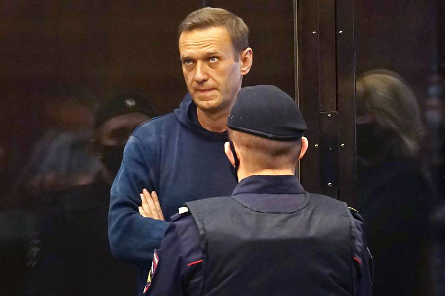 Российский оппозиционер Алексей Навальный.