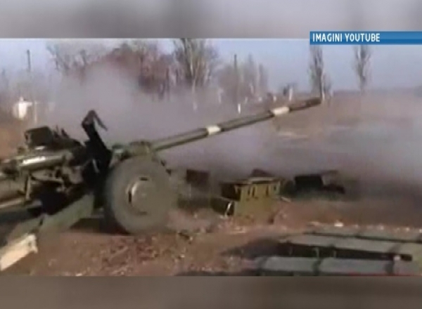 Donetk-ul a fost noaptea trecuta scena unor bombardamente intense, dupa ce separatistii prorusi din estul Ucrainei ar fi primit intariri importante.