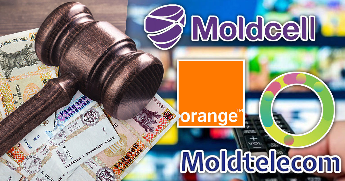 СТР оштрафовал Moldtelecom, Orange и Moldcell на 160 тысяч леев. Коллаж: Point.md