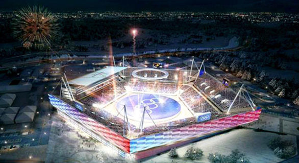 JO 2018: Temperaturi glaciale şi vânt, înaintea ceremoniei de deschidere