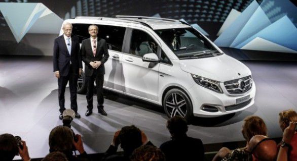 Vehiculul de familie V-Class este așteptat să fie prezentat publicului la jumătatea lunii septembrie.