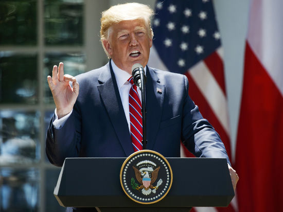 Президент США Дональд Трамп.