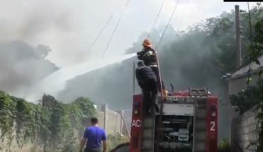 Огонь охватил площадь в 48 квадратных метров.