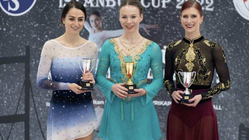 Фигуристка, представляющая Молдову, выиграла турнир в Стамбуле.