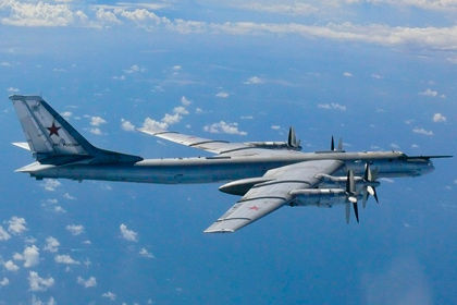 Российские бомбардировщики Ту-95 летели с выключенными транспондерами.