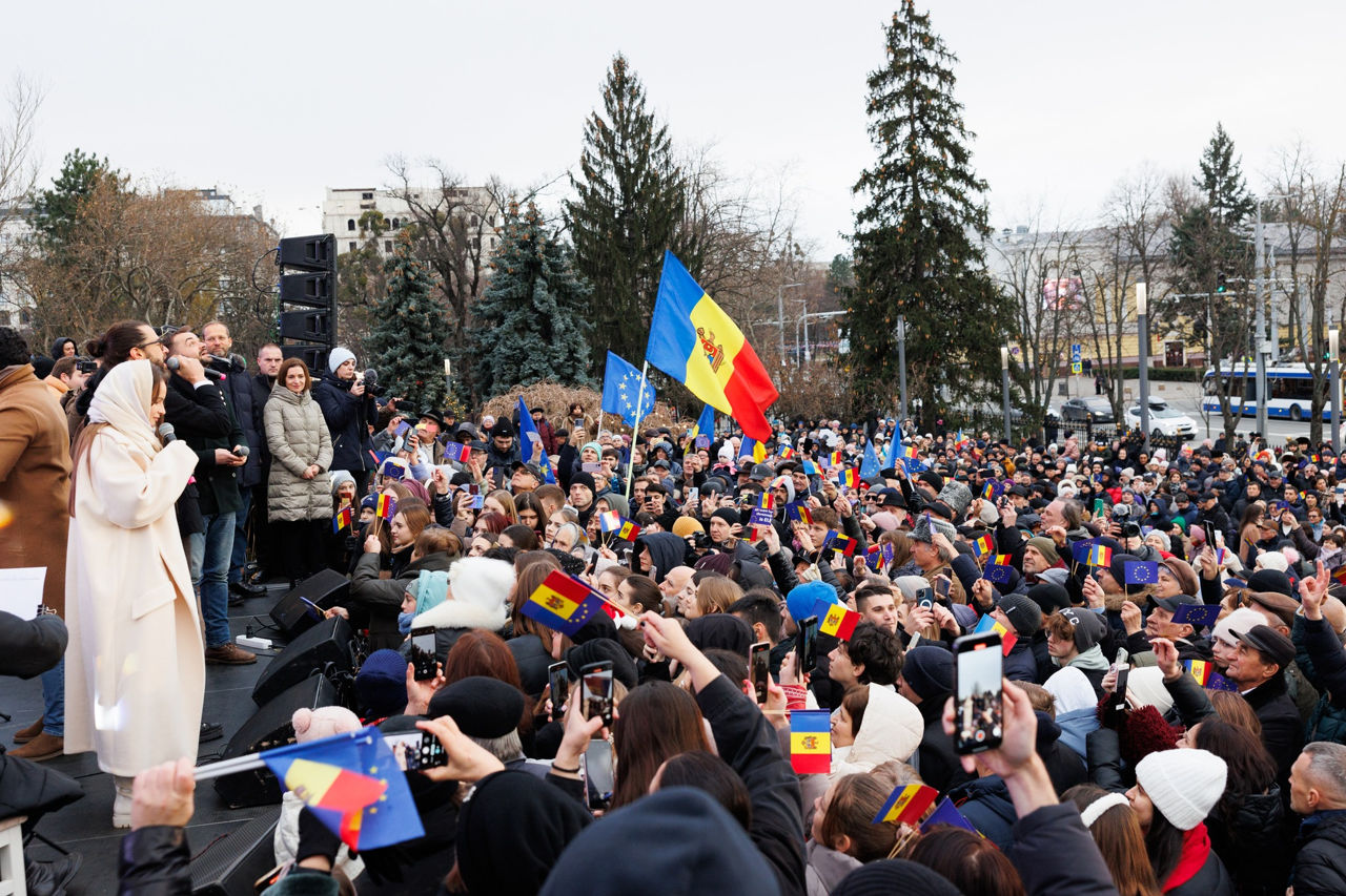 Мероприятие "Европейская Молдова" обошлось в 500 000 леев.