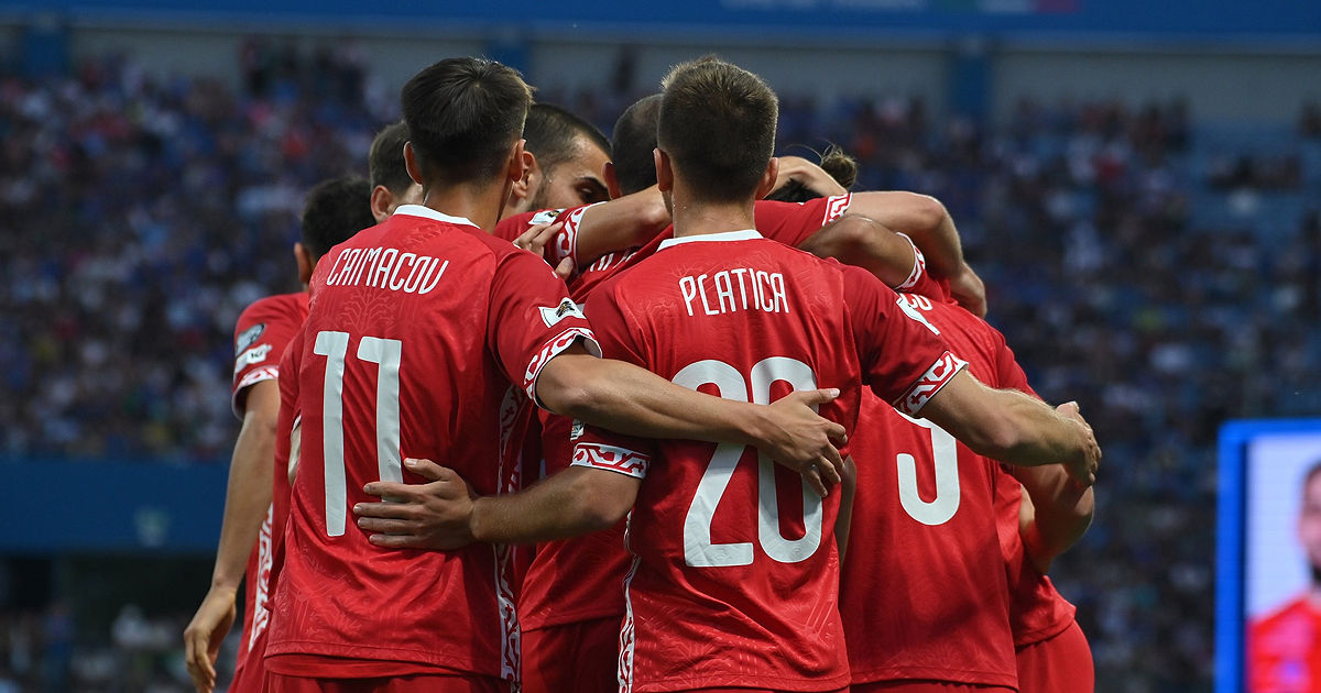 Naționala de fotbal a Moldovei și-a menținut poziția în clasamentul FIFA.