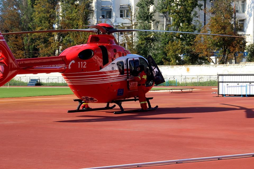 С начала 2018 года это 11 воздушно-медицинское вмешательство SMURD в Республике Молдова. Фото: facebook.com/Inspectoratul General pentru Situații de Urgență al MAI.
