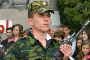 Молодые люди из Гагаузии сами изъявляют желание служить в армии.