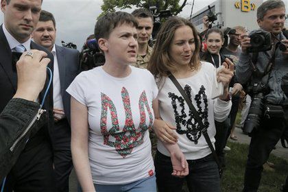 Савченко рассказала о сухой голодовке.
