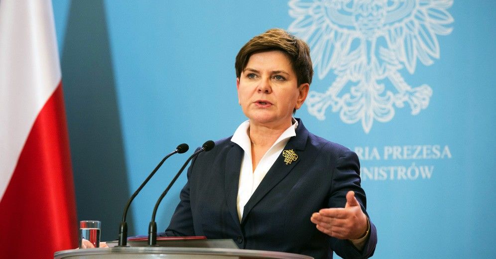 Премьер-министр Польши Беата Шидло.
