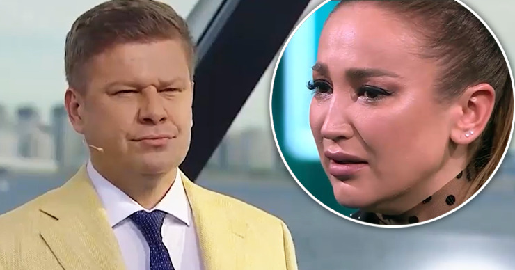 Губерниев довёл Бузову до слёз в прямом эфире. Коллаж: Point.md.