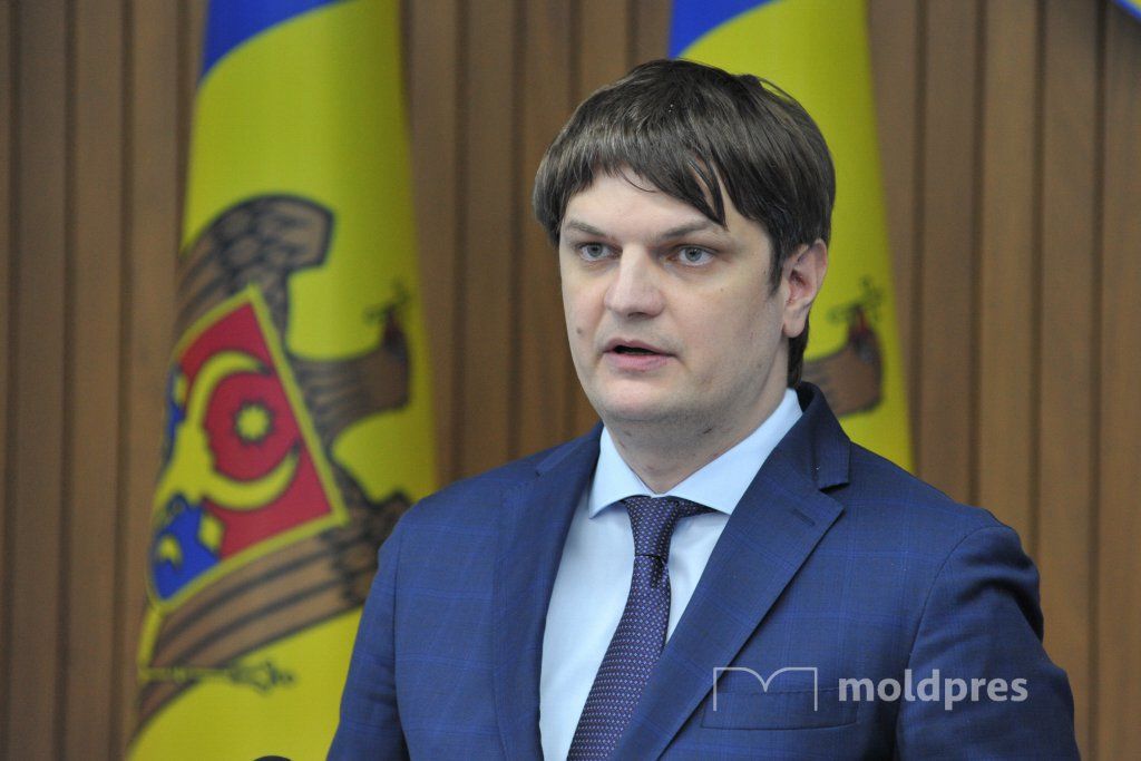 Министр инфраструктуры и регионального развития Андрей Спыну. Фото: moldpres.md.
