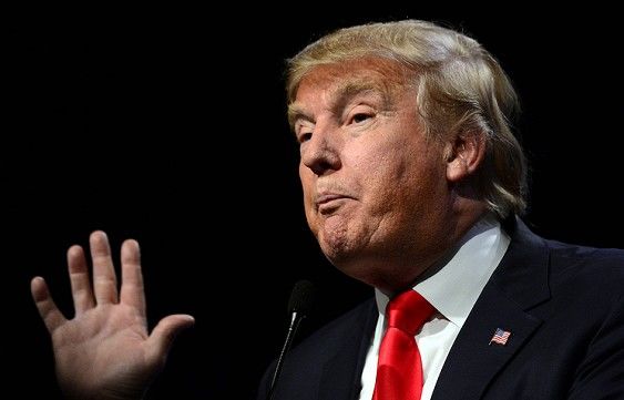 Кандидат в президенты США от Республиканской партии Дональд Трамп.