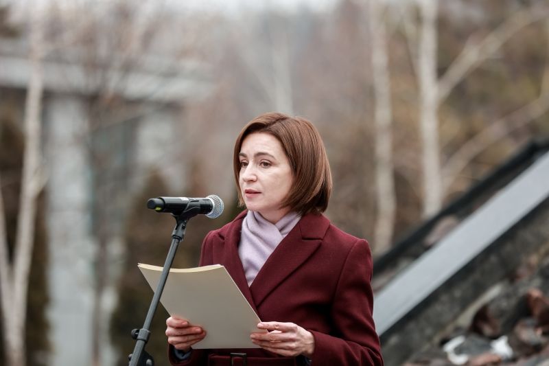 Президент Республики Молдова Майя Санду.