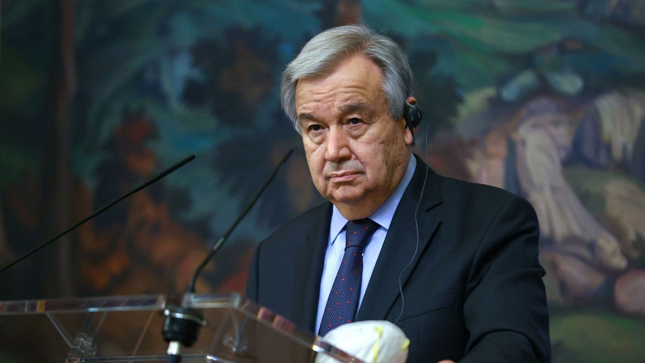 Генеральный секретарь ООН Антониу Гутерриш.