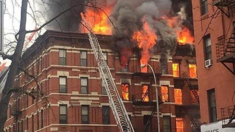 Incendiu de amploare în New York. 