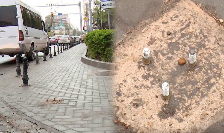 Проект предусматривал установку более 5 тысяч столбиков.