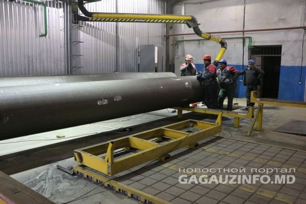 В Вулканештах открылся завод по реновации газово-нефтяных труб.