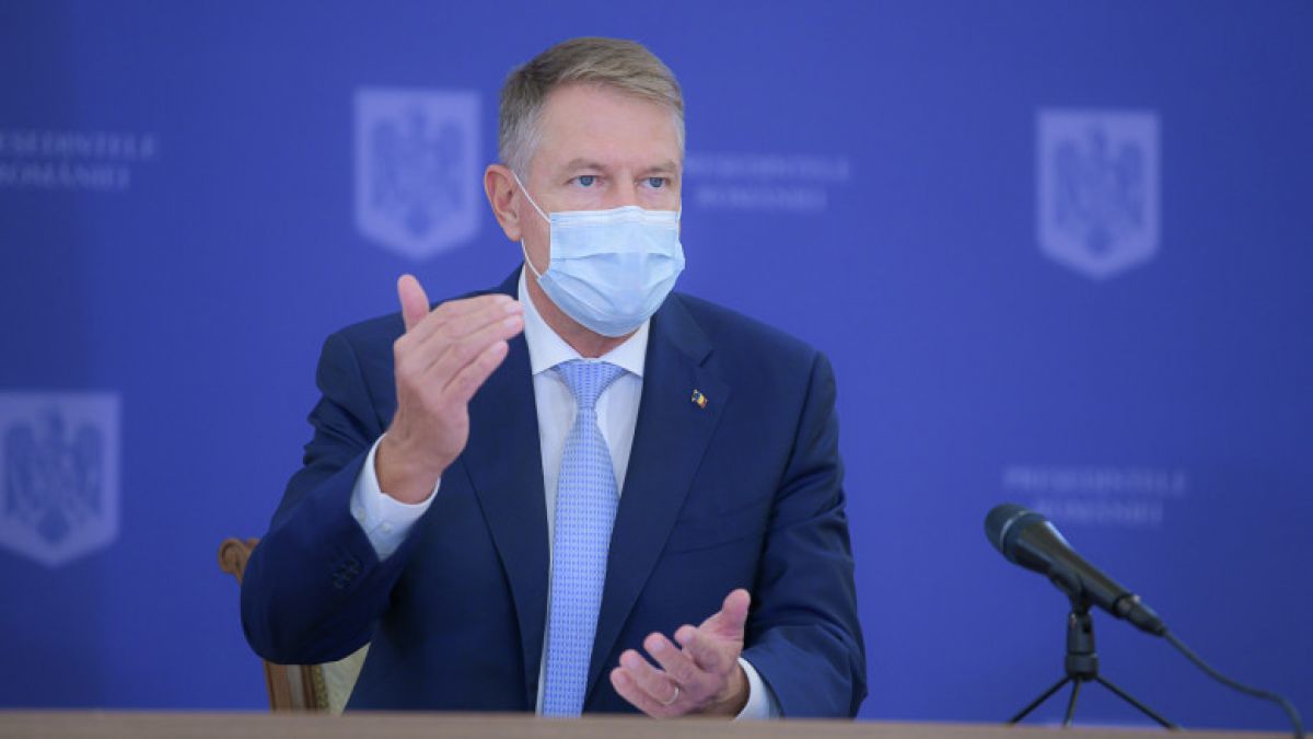 Президент Румынии Клаус Йоханнис. 