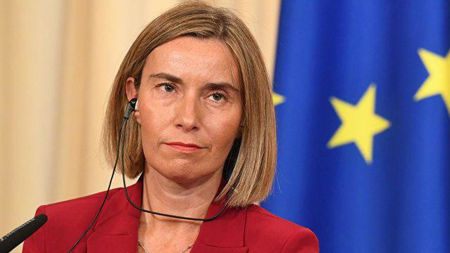 Глава дипломатии Европейского союза Федерика Могерини.