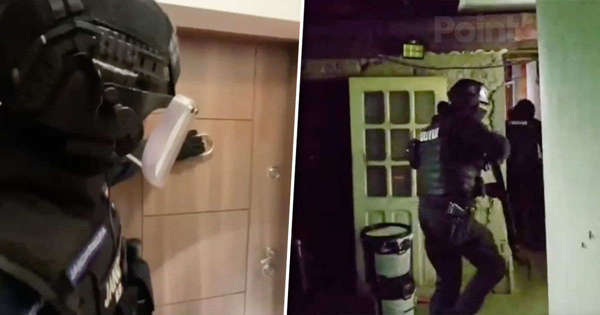 Peste 150 de percheziții, efectuate în România în cadrul unei acțiuni de destructurare a grupărilor criminale.