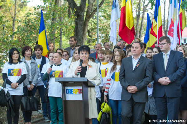 Анна Гуцу начала предвыборную кампанию.