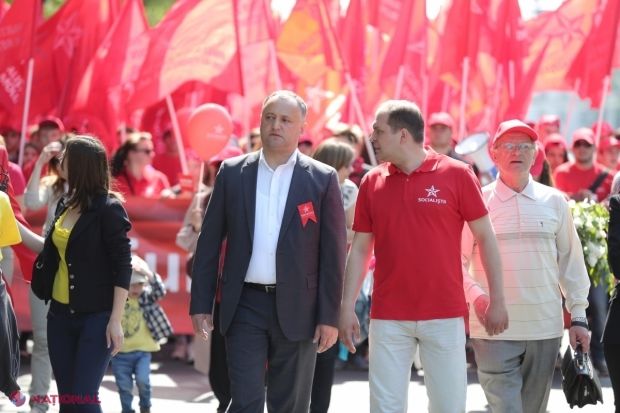 Dodon, a declarat pentru tass.ru că deciziile Chișinăului privind marcarea sfârșitului celui de-al Doilea Război Mondial reprezintă o „falsificare a istoriei”. Foto: ziarulnational.md