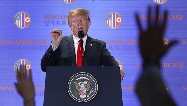 Трамп заявил, что верит Ким Чен Ыну.