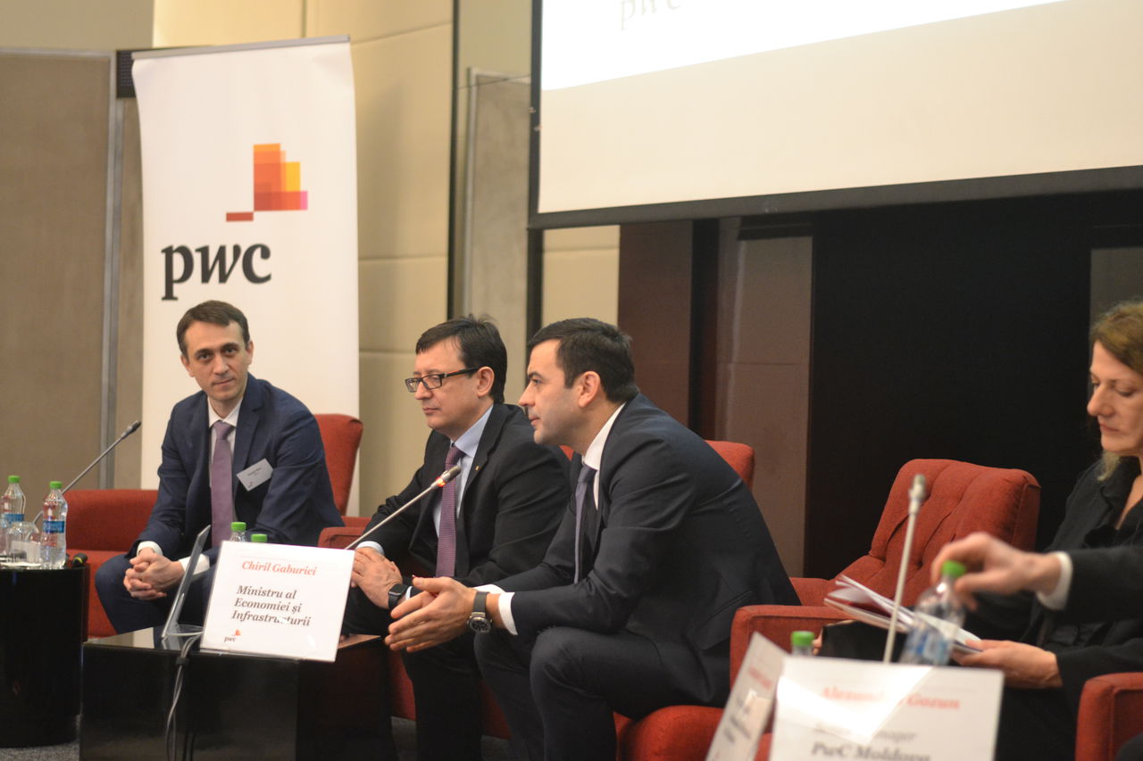 Ministrul Economiei și Infrastructurii, Chiril Gaburici.