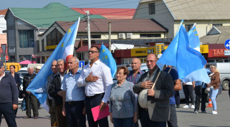Susținătorii lui Șor au protestat la Comrat împotriva integrării în UE.