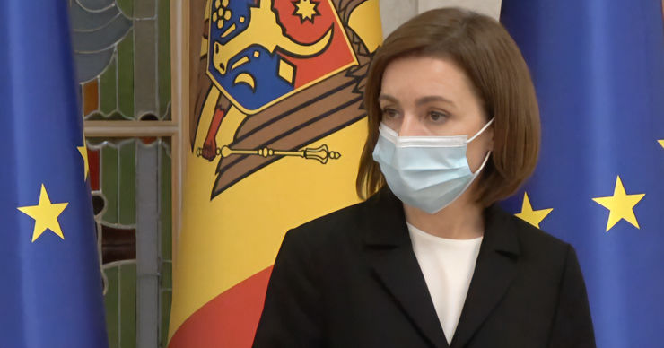 Санду: Цена на газ не разглашается, чтобы поступали выгодные предложения.