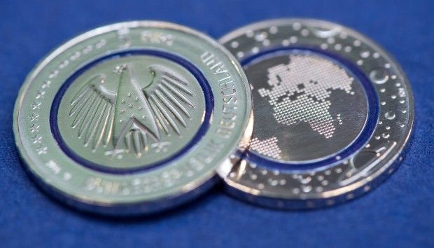 O nouă monedă de 5 euro a fost pusă în circulație. Foto: stirileprotv.ro