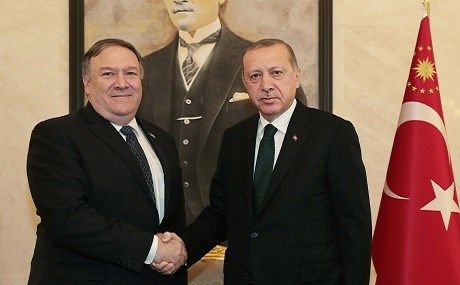 Президент Турции Тайип Эрдоган провел в среду в Анкаре переговоры с госсекретарем США Майком Помпео.