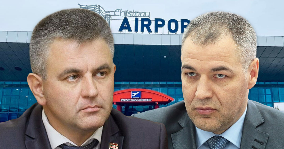 Цыку: Красносельский свободно пользуется аэропортом в Кишиневе. Коллаж: Point.md