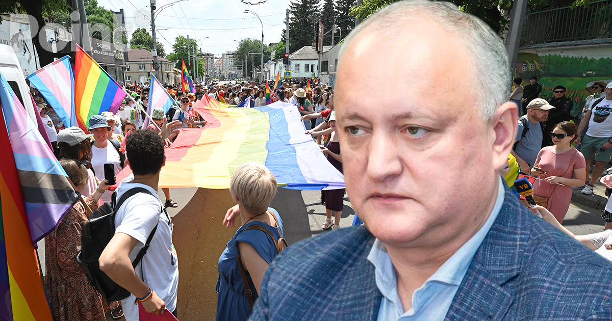 Додон о Прайд-марше: Народу навязывается чуждая антисемейная идеология ЛГБТ.
