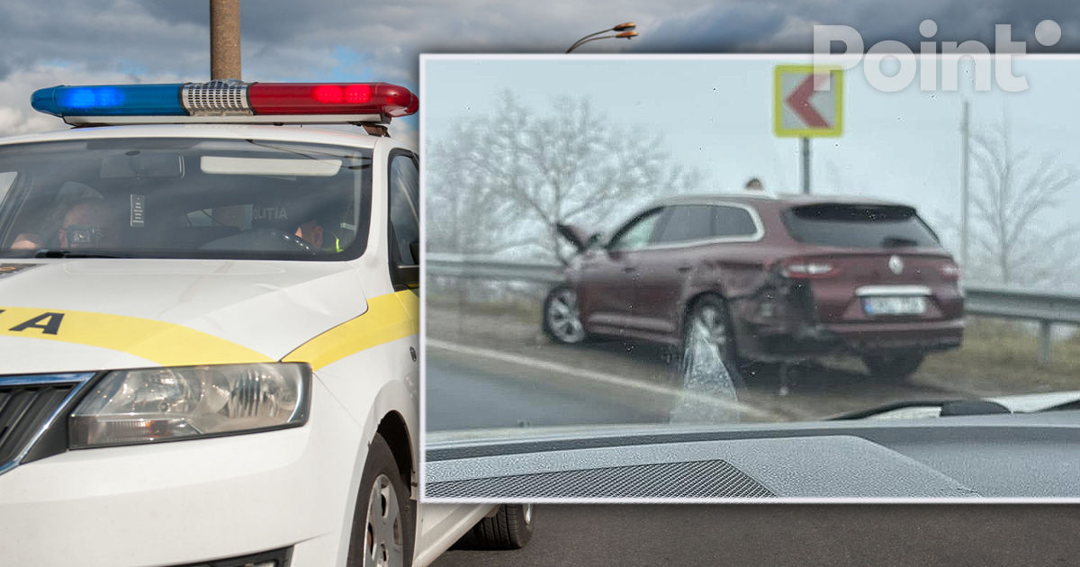 Accident în apropiere de Peresecina: Trei vehicule s-au tamponat.